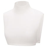Maxbell Fake Collar Turtleneck Removable Winter Soft High Neck for Blouse Shirt white