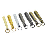 Maxbell 6Pcs Japanese Fish Hook Keychain Belt Clip Purse Wallet Holder Key light Aureate