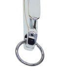 Maxbell 6Pcs Japanese Fish Hook Keychain Belt Clip Purse Wallet Holder Key Argent