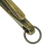 Maxbell 6Pcs Japanese Fish Hook Keychain Belt Clip Purse Wallet Holder Key mix color