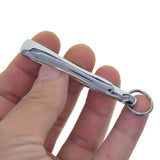 Maxbell 6Pcs Japanese Fish Hook Keychain Belt Clip Purse Wallet Holder Key mix color