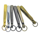 Maxbell 6Pcs Japanese Fish Hook Keychain Belt Clip Purse Wallet Holder Key mix color