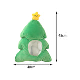 Maxbell Christmas Tree Plush Hat Winter for Christmas Celebrations Cosplay Costume Style A