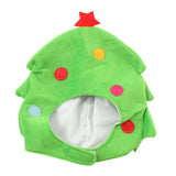 Maxbell Christmas Tree Plush Hat Winter for Christmas Celebrations Cosplay Costume Style C