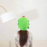 Maxbell Christmas Tree Plush Hat Winter for Christmas Celebrations Cosplay Costume Style C