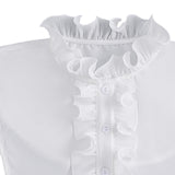Maxbell Detachable Collar Fashion Half Shirt Collar for Clothing Accessories T Shirt