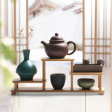 Maxbell Spice Rack Storage Shelves Showcase Fixtures for Model Collectibles Cosmetic C