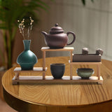 Maxbell Spice Rack Storage Shelves Showcase Fixtures for Model Collectibles Cosmetic C
