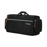 Maxbell Concert Trumpet Carrying Case 600D Oxford Cloth Zippers Anti Scratch Durable Orange