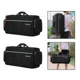 Maxbell Concert Trumpet Carrying Case 600D Oxford Cloth Zippers Anti Scratch Durable Orange