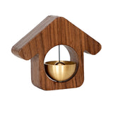 Maxbell Wood Shopkeepers Bell Gate Bell Chime for Fridge Barn Door Brown