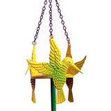 Maxbell Hanging Bird Feeder Pet Supplies Tray Platform for Backyard Outdoor Decor