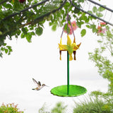 Maxbell Hanging Bird Feeder Pet Supplies Tray Platform for Backyard Outdoor Decor