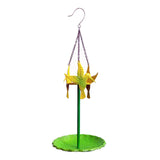 Maxbell Hanging Bird Feeder Pet Supplies Tray Platform for Backyard Outdoor Decor