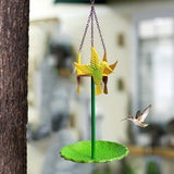Maxbell Hanging Bird Feeder Pet Supplies Tray Platform for Backyard Outdoor Decor