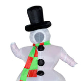 Maxbell Inflatable Costume Fancy Dress Comfortable Cosplay for Decor Holidays Party Snowman Adult