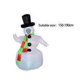Maxbell Inflatable Costume Fancy Dress Comfortable Cosplay for Decor Holidays Party Snowman Adult