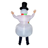 Maxbell Inflatable Costume Fancy Dress Comfortable Cosplay for Decor Holidays Party Snowman Adult