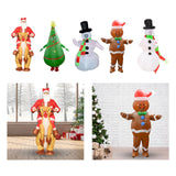 Maxbell Inflatable Costume Fancy Dress Comfortable Cosplay for Decor Holidays Party Santa Claus
