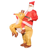 Maxbell Inflatable Costume Fancy Dress Comfortable Cosplay for Decor Holidays Party Santa Claus
