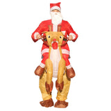 Maxbell Inflatable Costume Fancy Dress Comfortable Cosplay for Decor Holidays Party Santa Claus