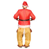 Maxbell Inflatable Costume Fancy Dress Comfortable Cosplay for Decor Holidays Party Santa Claus