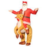 Maxbell Inflatable Costume Fancy Dress Comfortable Cosplay for Decor Holidays Party Santa Claus