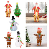 Maxbell Inflatable Costume Fancy Dress Comfortable Cosplay for Decor Holidays Party Santa Claus