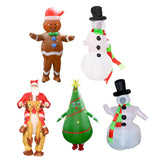 Maxbell Inflatable Costume Fancy Dress Comfortable Cosplay for Decor Holidays Party Santa Claus