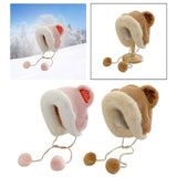 Maxbell Trend Winter Trooper Hat with Earflaps Ski Thermal Hat Thickened for Running Pink