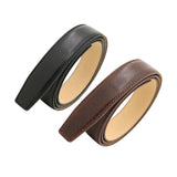 Maxbell PU Leather Men Belt Strap Waist Band for Clothing Automatic Buckle Pants Black
