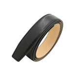 Maxbell PU Leather Men Belt Strap Waist Band for Clothing Automatic Buckle Pants Black