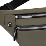 Maxbell Waist Bag Fanny Pack Fashion Purse Hands Free for Riding Shopping Climbing Green