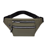 Maxbell Waist Bag Fanny Pack Fashion Purse Hands Free for Riding Shopping Climbing Green
