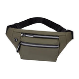 Maxbell Waist Bag Fanny Pack Fashion Purse Hands Free for Riding Shopping Climbing Green