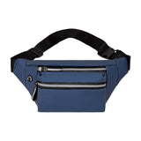 Maxbell Waist Bag Fanny Pack Fashion Purse Hands Free for Riding Shopping Climbing Blue