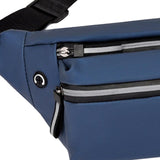 Maxbell Waist Bag Fanny Pack Fashion Purse Hands Free for Riding Shopping Climbing Blue