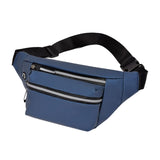 Maxbell Waist Bag Fanny Pack Fashion Purse Hands Free for Riding Shopping Climbing Blue