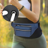 Maxbell Waist Bag Fanny Pack Fashion Purse Hands Free for Riding Shopping Climbing Blue