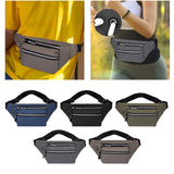 Maxbell Waist Bag Fanny Pack Fashion Purse Hands Free for Riding Shopping Climbing Blue
