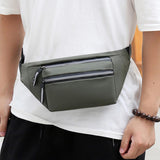 Maxbell Waist Bag Fanny Pack Fashion Purse Hands Free for Riding Shopping Climbing Blue