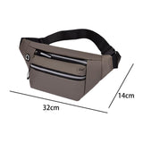 Maxbell Waist Bag Fanny Pack Fashion Purse Hands Free for Riding Shopping Climbing Brown