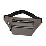 Maxbell Waist Bag Fanny Pack Fashion Purse Hands Free for Riding Shopping Climbing Brown