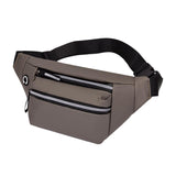 Maxbell Waist Bag Fanny Pack Fashion Purse Hands Free for Riding Shopping Climbing Brown