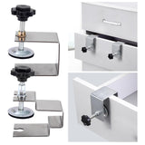 Maxbell Woodworking Clamp Device Universal Drawer Front Clamp for Mounting Furniture U Type