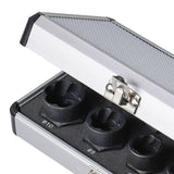 Maxbell 10 Pieces Impact Nut Extractor Kit Broken Bolt Removing Tool Sturdy Durable Large Box