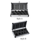Maxbell 10 Pieces Impact Nut Extractor Kit Broken Bolt Removing Tool Sturdy Durable Large Box