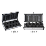 Maxbell 10 Pieces Impact Nut Extractor Kit Broken Bolt Removing Tool Sturdy Durable Large Box