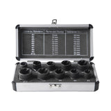 Maxbell 10 Pieces Impact Nut Extractor Kit Broken Bolt Removing Tool Sturdy Durable Large Box