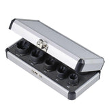 Maxbell 10 Pieces Impact Nut Extractor Kit Broken Bolt Removing Tool Sturdy Durable Large Box